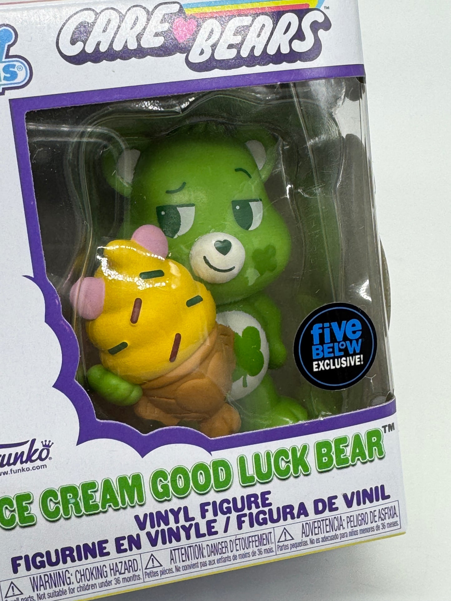 Care Bears Glücksbärchis "Ice Cream Good Luck Bear" Funko Minis Five Below Exclusive (2024)