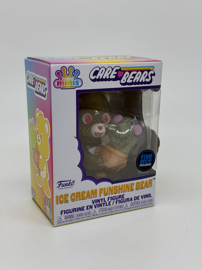 Care Bears Glücksbärchis "Ice Cream Funshine Bear Glitter" Funko Minis Five Below Exclusive (2024)