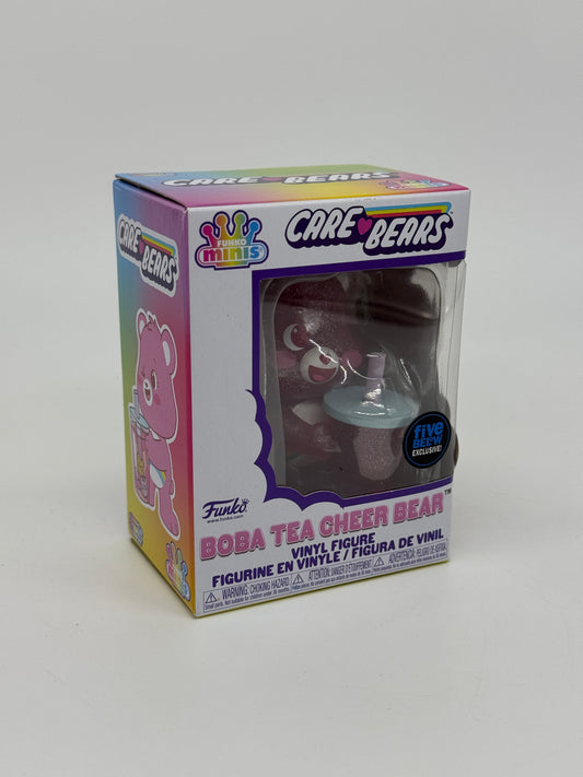 Care Bears Glücksbärchis "Boba Tea Cheer Bear Glitter" Funko Minis Five Below Exclusive (2024)