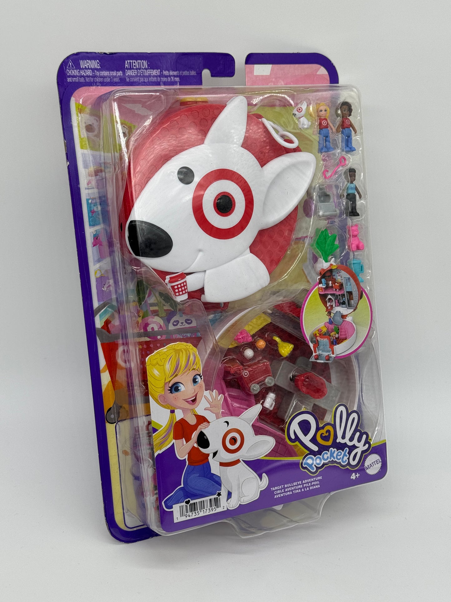 Polly Pocket "Target Supermarkt Bullseye Adventure" Target Exclusive US Import (2024)