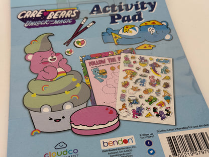 Care Bears "Activity Pad mit über 30 Puffy Stickern" Unlock the Magic (2024)