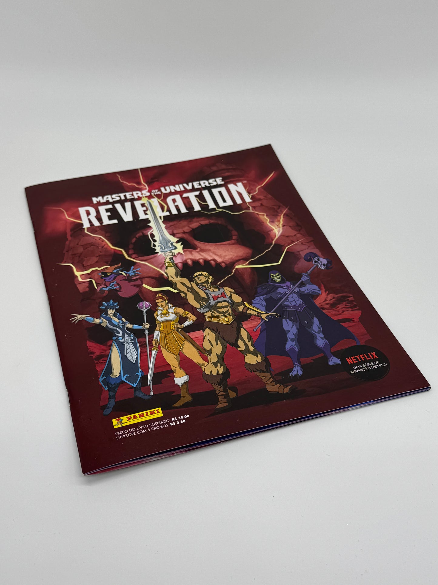 Masters of the Universe "Stickeralbum Softcover" Revelations Netflix Panini Brasilien