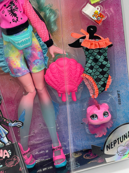 Monster High "Lagoona Blue mit Neptuna" Reboot, Mattel (2022)