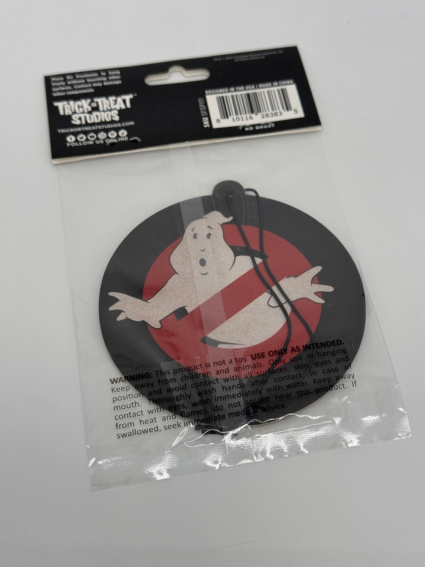 Ghostbusters "Ghostbusters Logo No Ghost" Auto Lufterfrischer Air Freshener (8 cm)