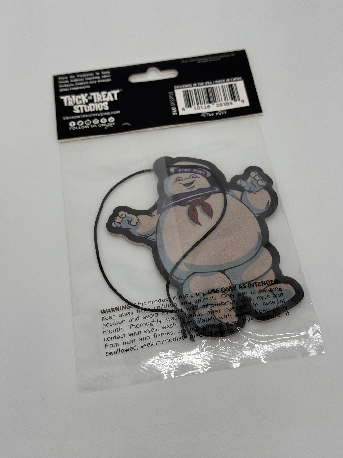 Ghostbusters "Ghostbusters Stay Puft Fear" Auto Lufterfrischer Air Freshener (8 cm)