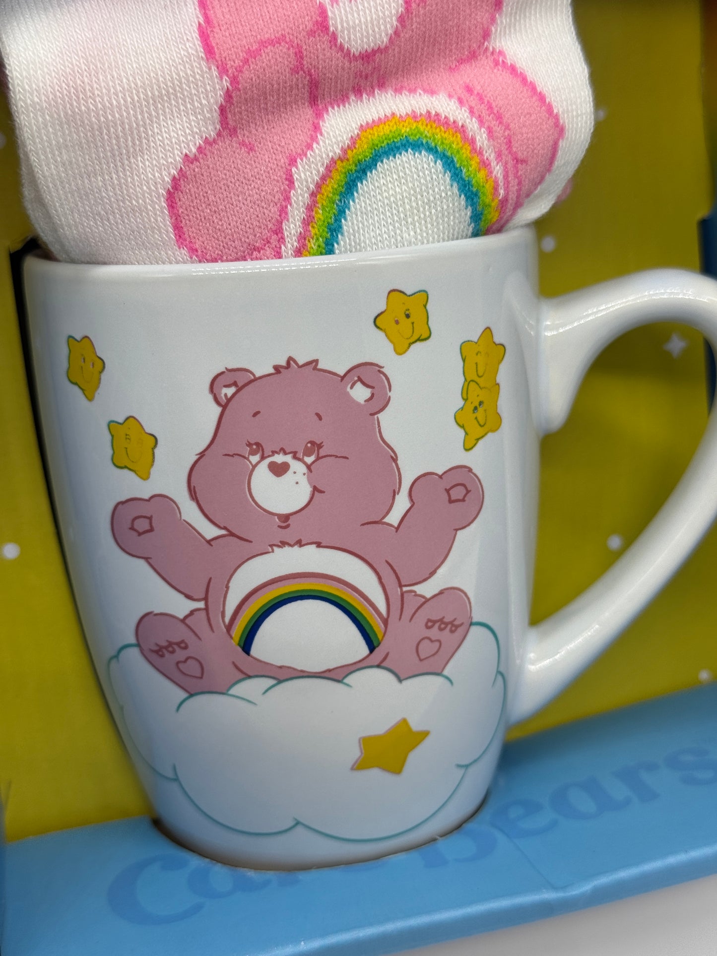 Die Glücksbärchis Hurrabärchi "Tasse / Becher / Mug und Socken Gr. 36-41" Care Bears (2024)