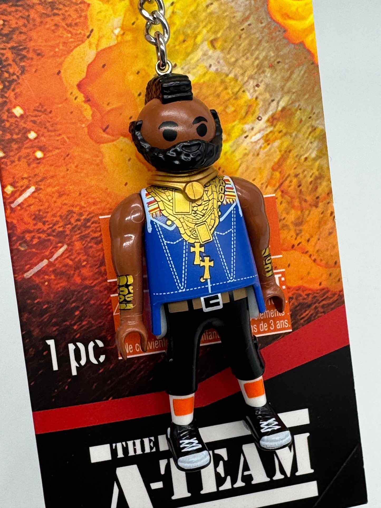 Playmobil Das A-Team "Mr. T" Schlüsselanhänger Keychain (2022)