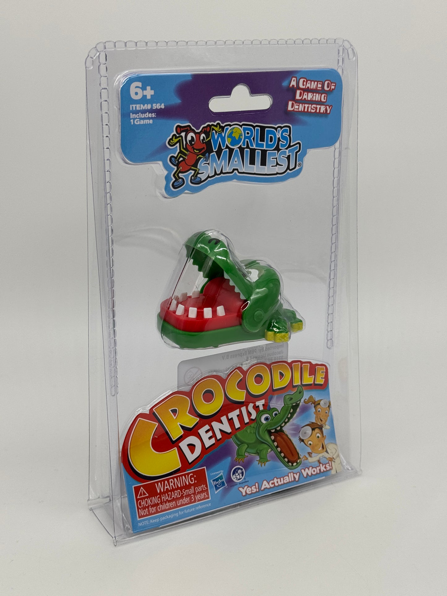 World's Smallest "Kroko Doc / Crocodile Dentist" funktionierendes Miniaturspiel (2024)