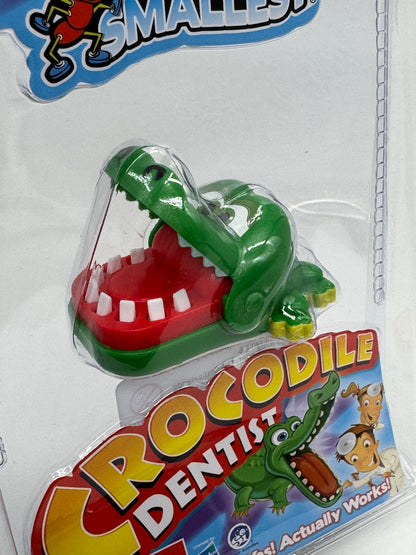 World's Smallest "Kroko Doc / Crocodile Dentist" funktionierendes Miniaturspiel (2024)