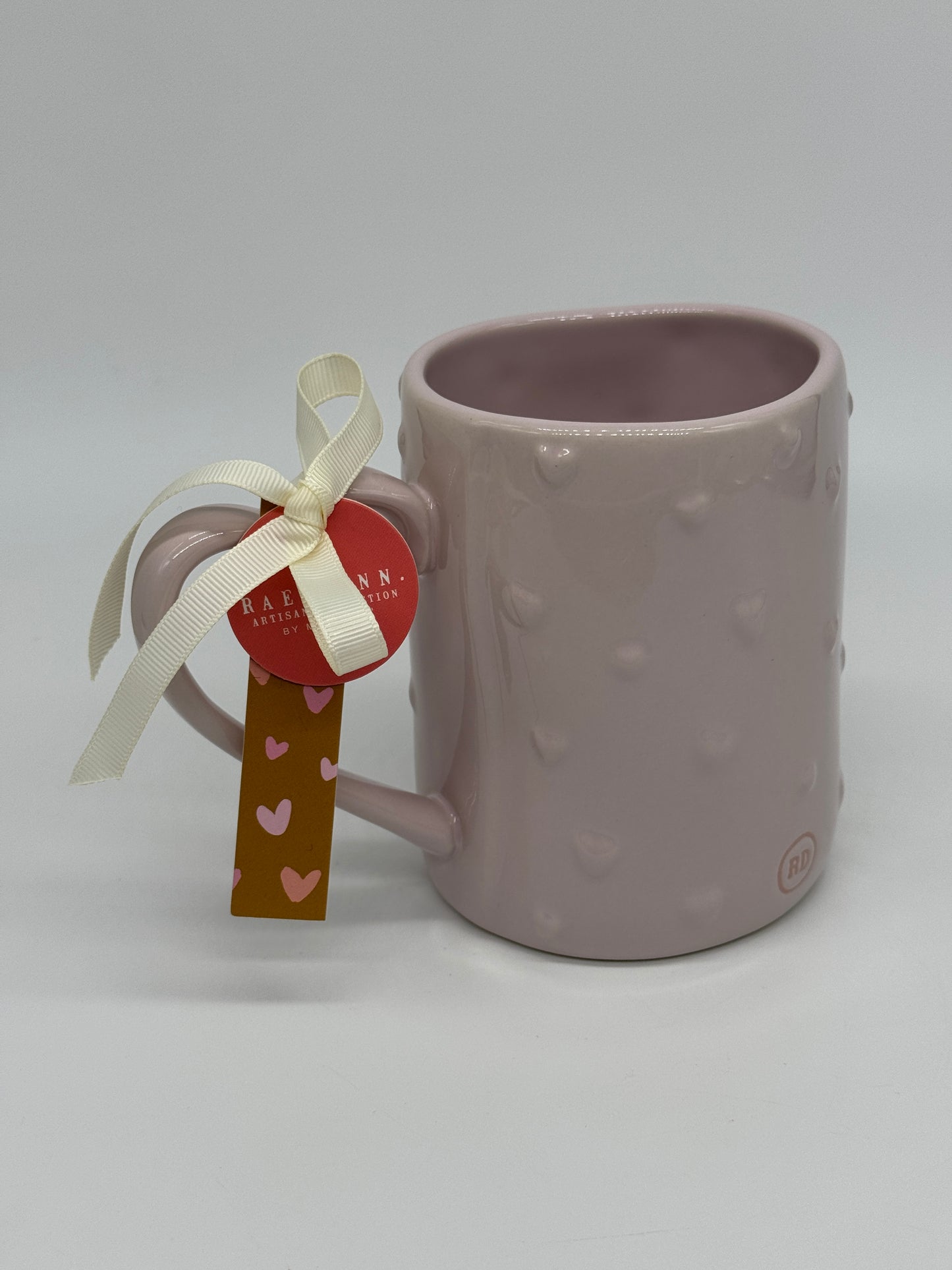 Rae Dunn Tasse "Altrosa" Valentinstag Kaffeebecher -181- Artisan Collection by Magenta