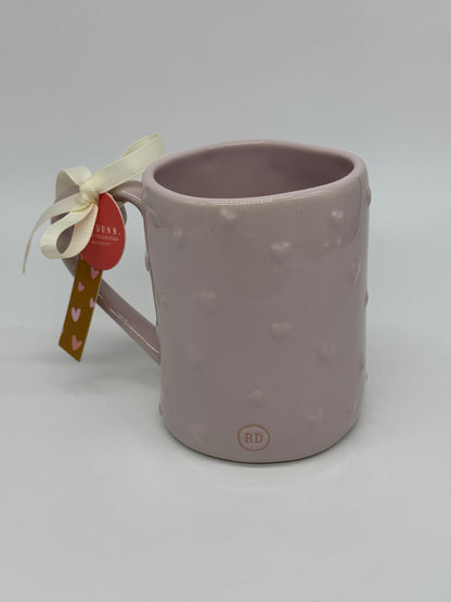 Rae Dunn Tasse "Altrosa" Valentinstag Kaffeebecher -181- Artisan Collection by Magenta