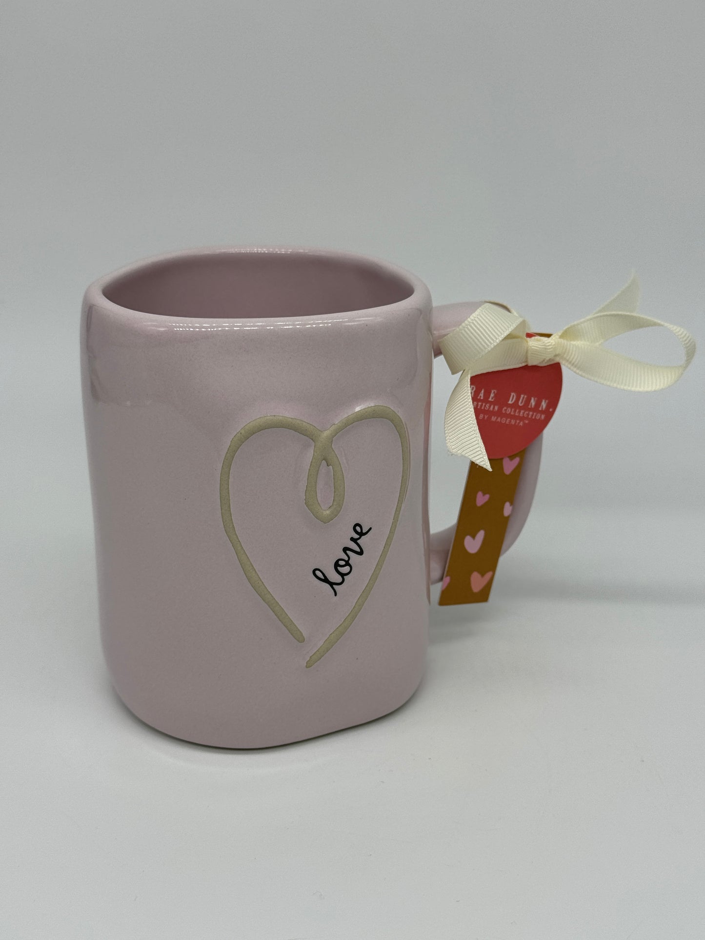 Rae Dunn Tasse "love" Valentinstag Kaffeebecher -181- Artisan Collection by Magenta