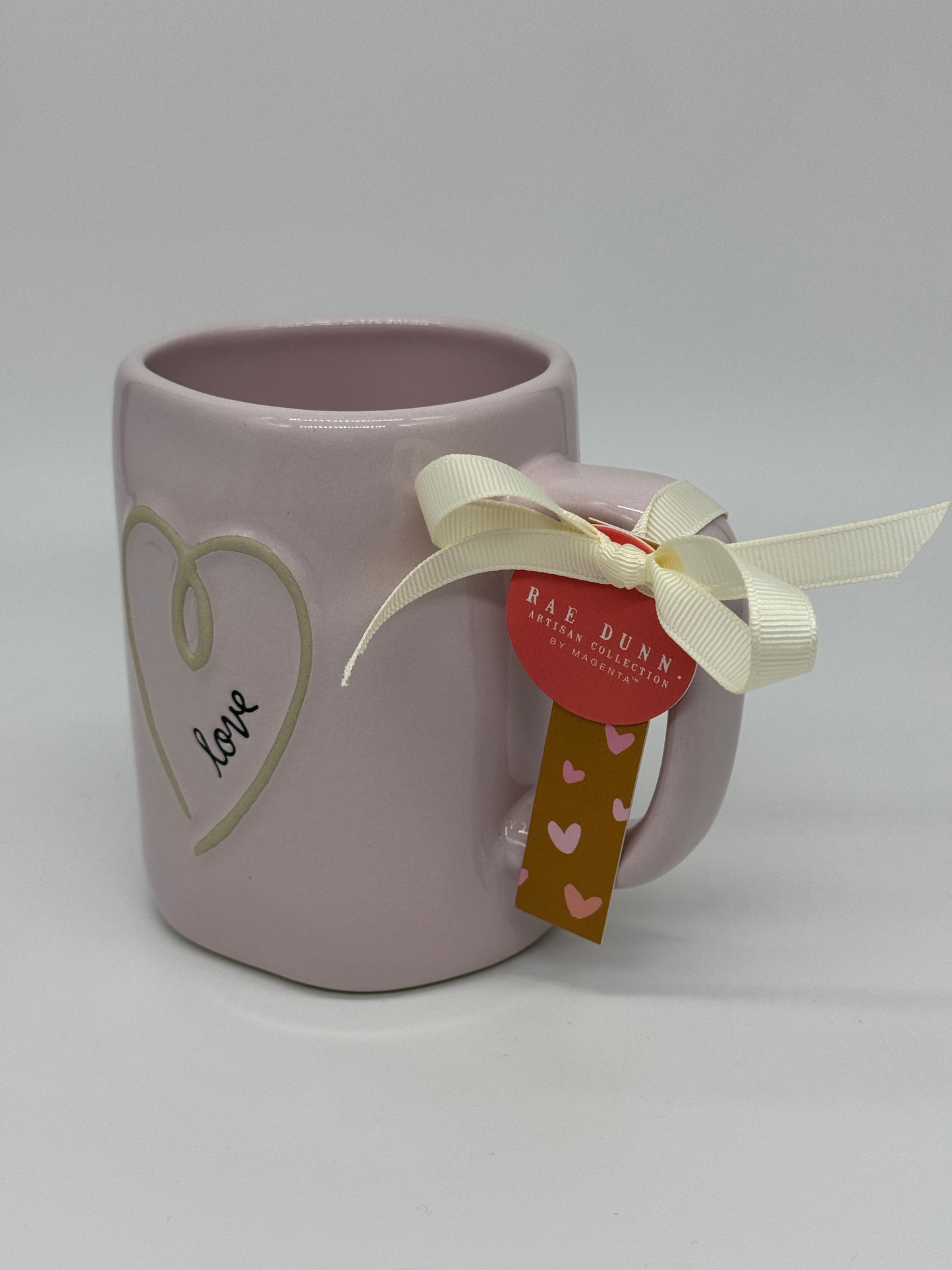 Rae Dunn Tasse "love" Valentinstag Kaffeebecher -181- Artisan Collection by Magenta