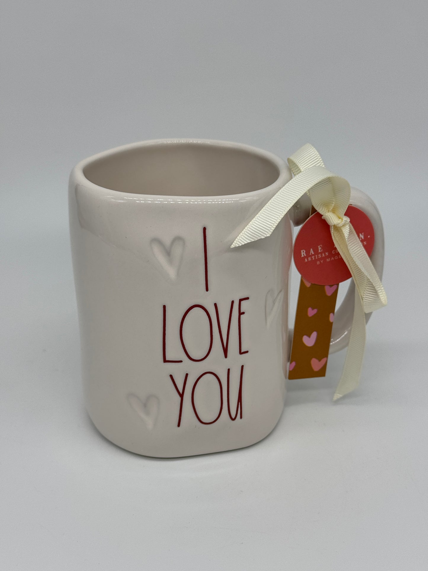 Rae Dunn Tasse "I Love You" Valentinstag Kaffeebecher -181- Artisan Collection by Magenta