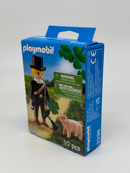 Playmobil "Schornsteinfeger mit Glücksschweinchen und Kleeblatt" #9296