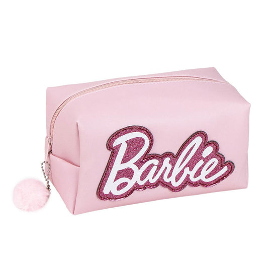Original Barbie "Kosmetiktasche Beutel" mit Barbie Glitzer-Logo