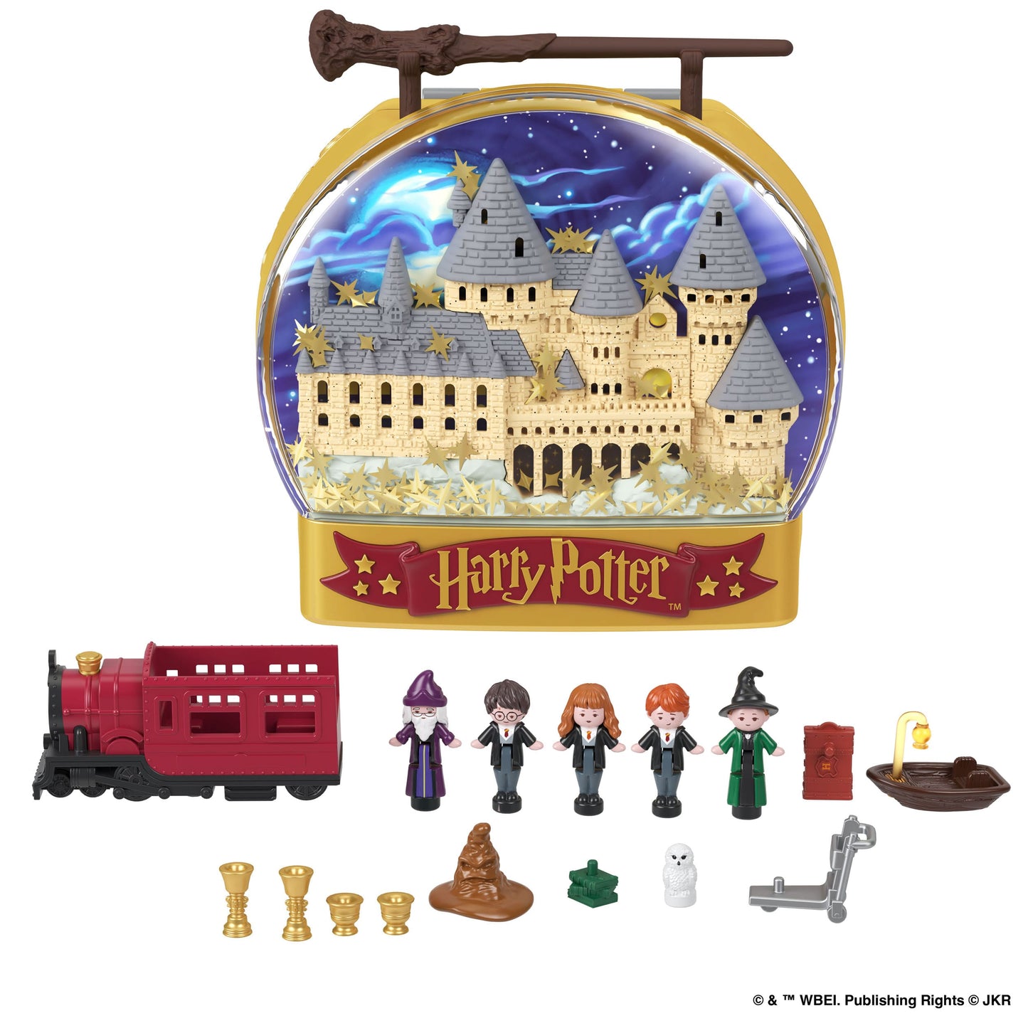 Polly Pocket Collector "Harry Potter Hogwarts" Exclusive Set US Version Mattel (2024)