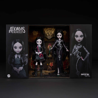 Monster High "The Addams Family Wednesday & Morticia" Skullector Two-Pack (2024)