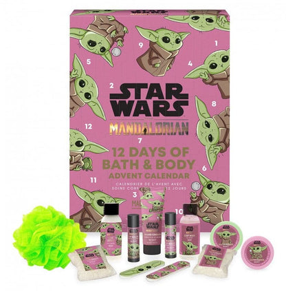 Star Wars: The Mandalorian "Adventskalender" Bath & Body 12 Tage Kalender