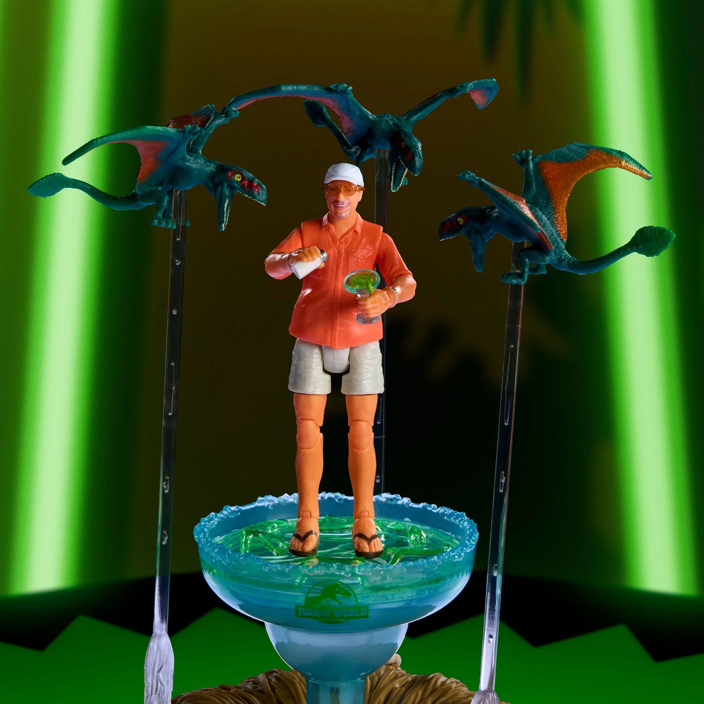 Jurassic Park Hammond Collection "Bubbles Up Jimmy Buffett" SDCC 2024 Exclusive