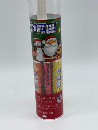 PEZ Christmas Edition Tube "Schneemann" Röhre Sammlercase USA (2022)