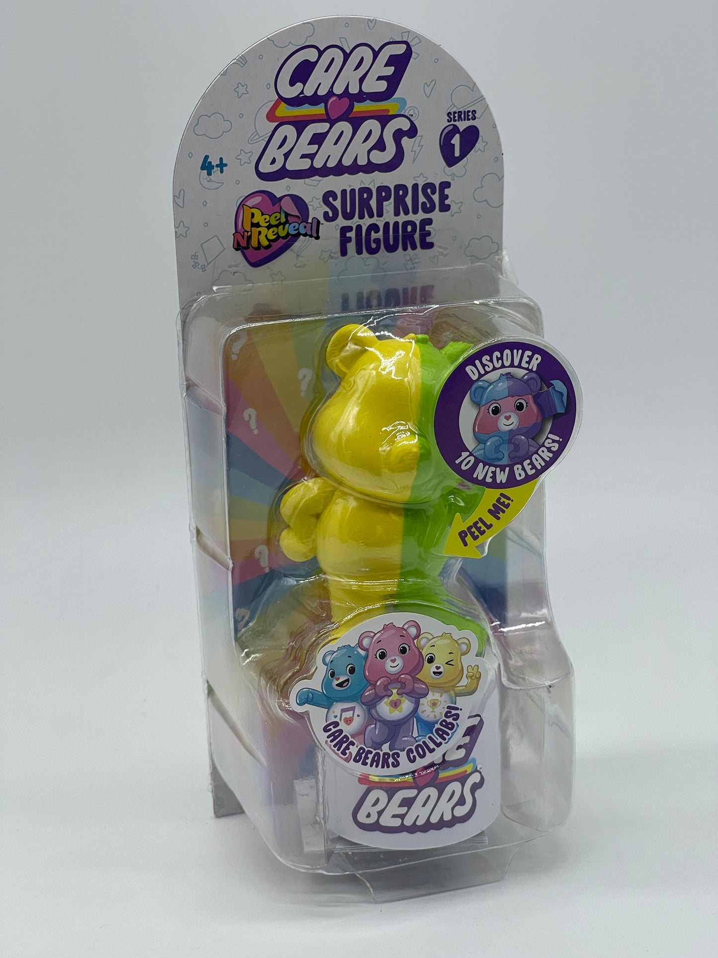 Care Bears Glücksbärchi "Surprise Figures Peel and Reveal" 10 neue Bären (2022)