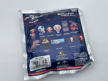 Universal Studios Retro Movie 3D Figural Bag Clip Pocket Clip Keychain 