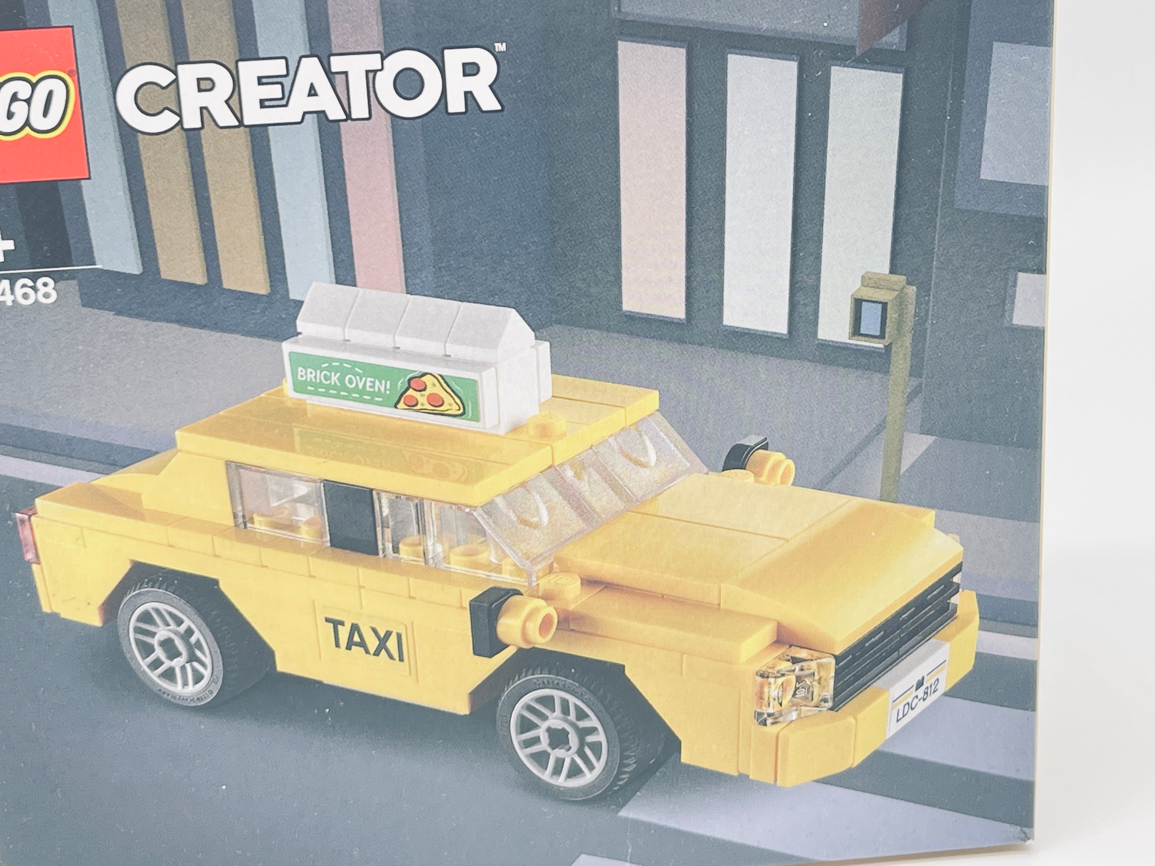 Lego discount yellow taxi