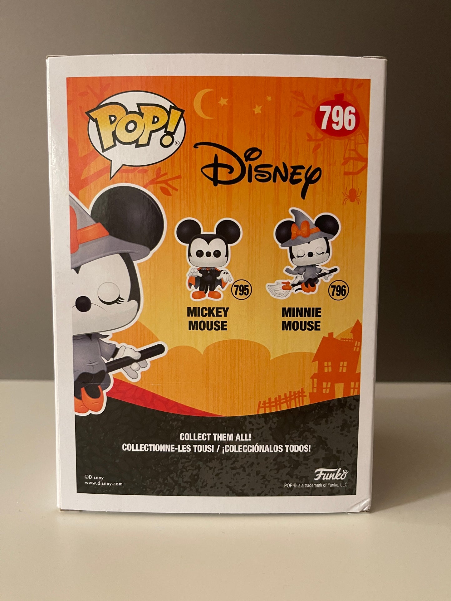 Funko Pop 796 Disney - Minnie Mouse - Halloween Minnie als Hexe (2020)