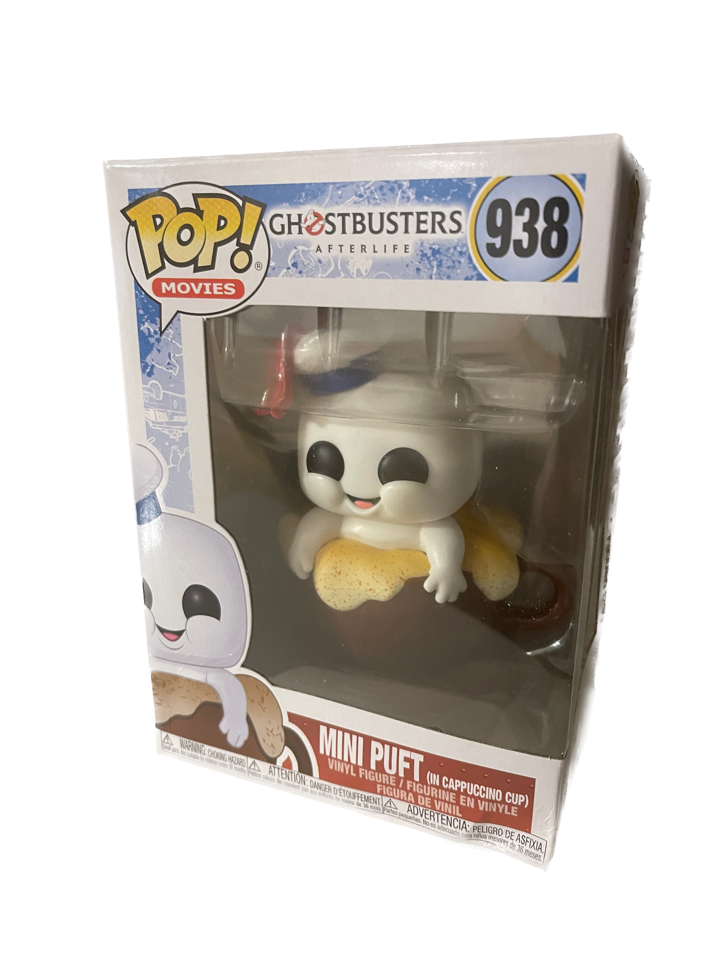 Funko POP Ghostbusters Mini Puft Cracker, Fire, Umbrella, Lighter, Cappuccino