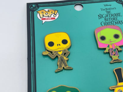 Funko Pop Pin Tim Burton's Nightmare Before Christmas Pins 4 Stück (2022)