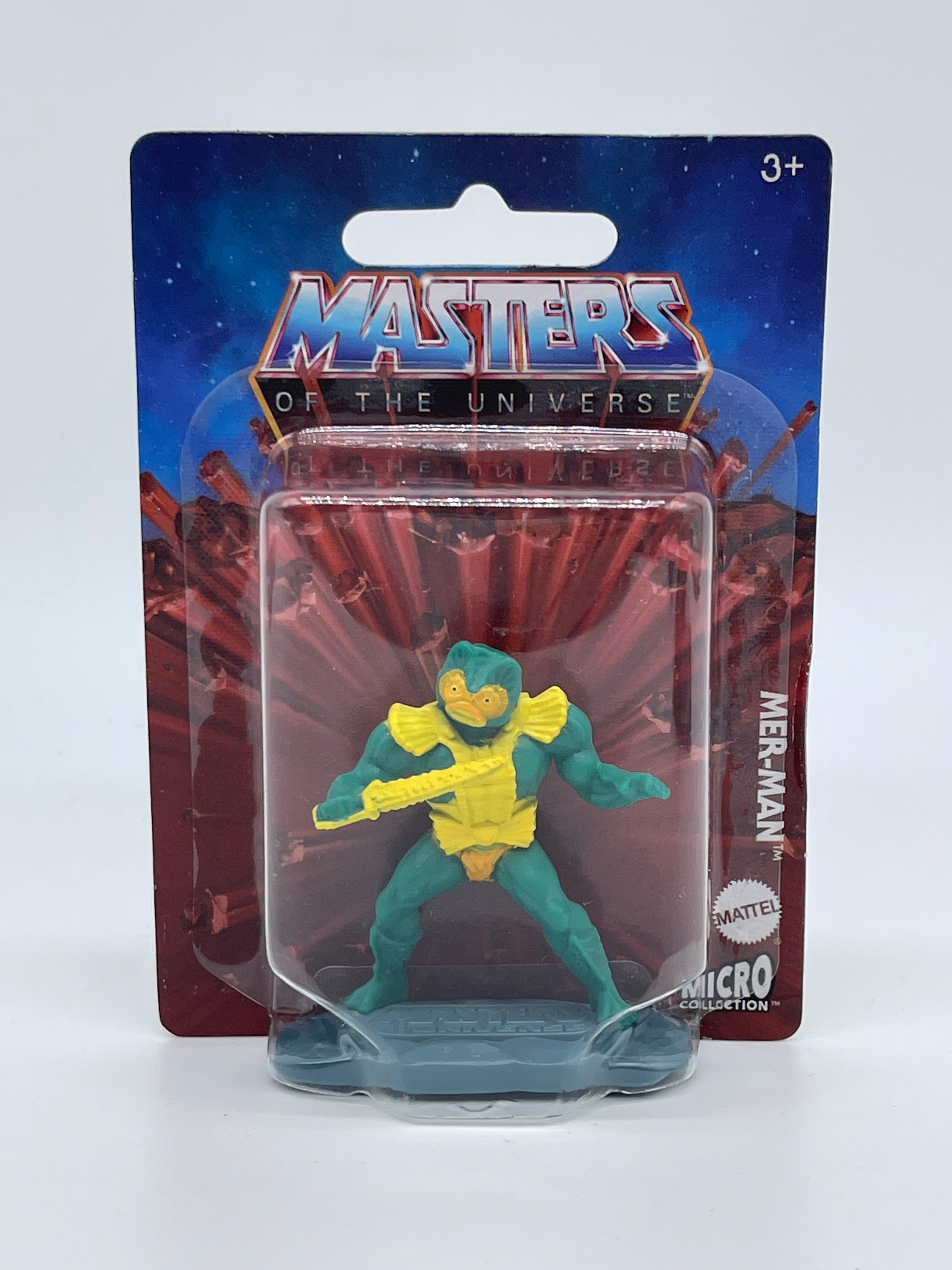 Masters of the Universe Micro Collection He-Man Skeletor Orko Man at Arms  Mer-Man