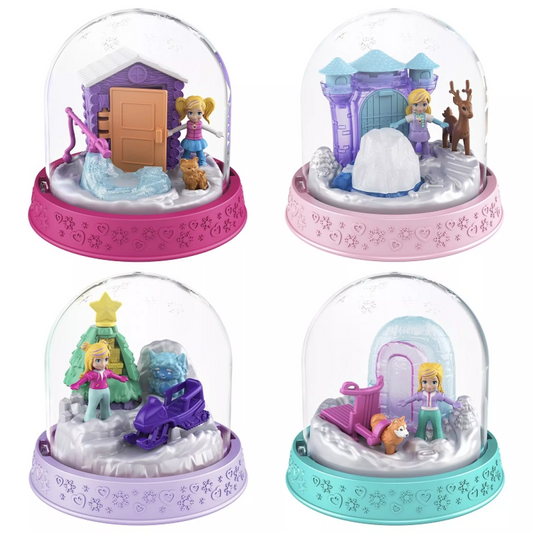 Polly Pocket Schneekugel / Snowball - verschiedene Motive - Mattel GNG66 (2019)